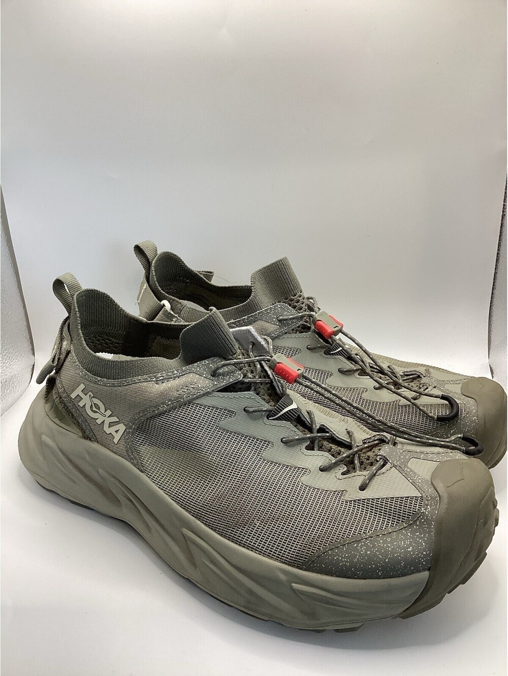 Hoka One One Hopara 2 Mens Size 10.5Barley Oat Milk Trail Hiking Sandals 1147650
